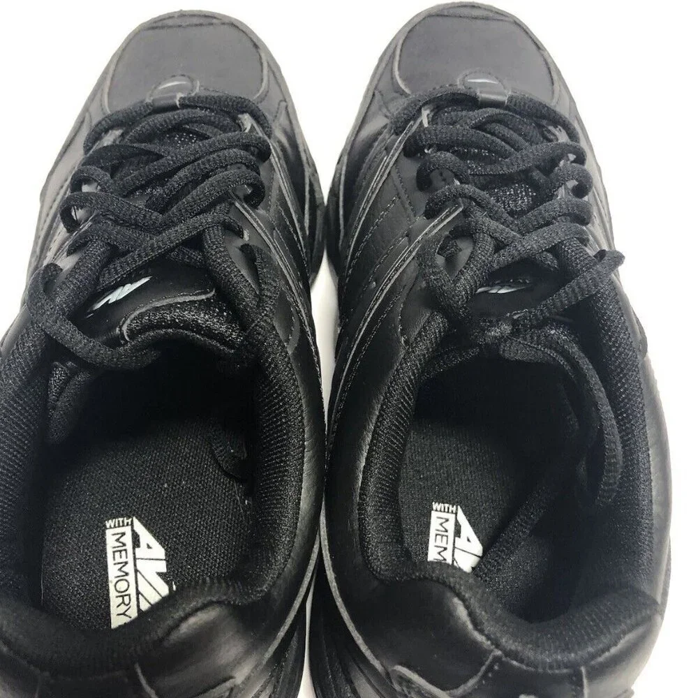 Avia Men’s Avi-Union II, Black Lace-Up Sneakers, Size 7.5 Wide